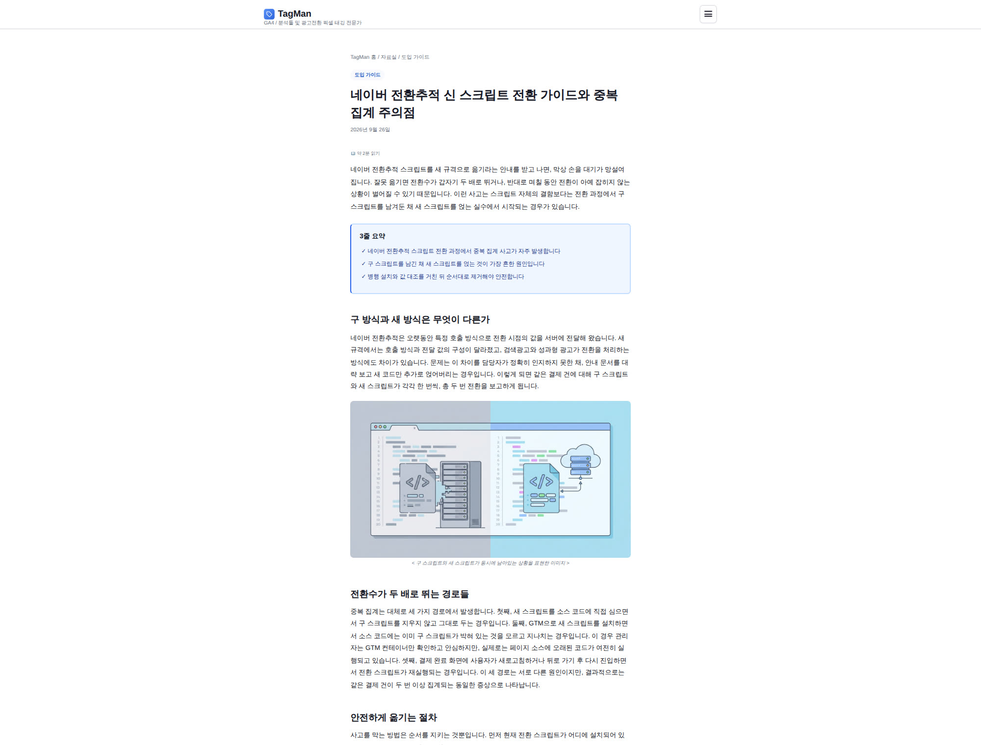 TagMan 자료실에 발행된 글