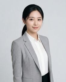 20대 전문직 여성 상반신 컷